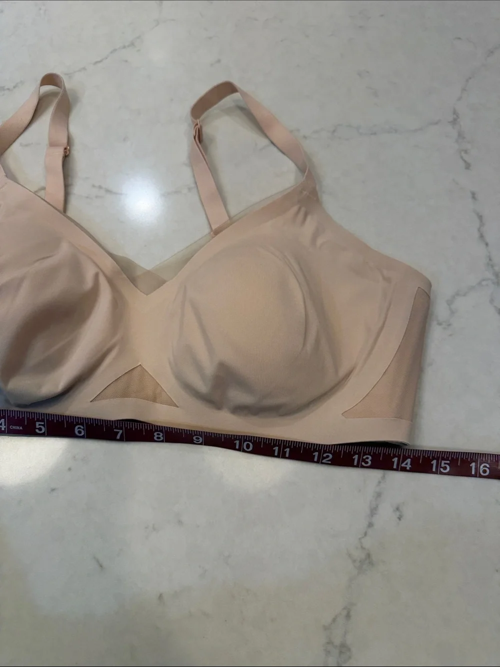 Honeylove Wire Free CrossOver Bra Size Large 38 B/C‎